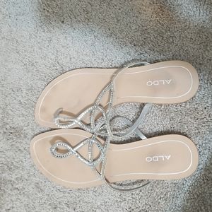 Aldo sequin sandals